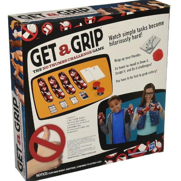 Hasbro Get a Grip Game Challenge Game Night NIB SEALED - Picture 2 of 15